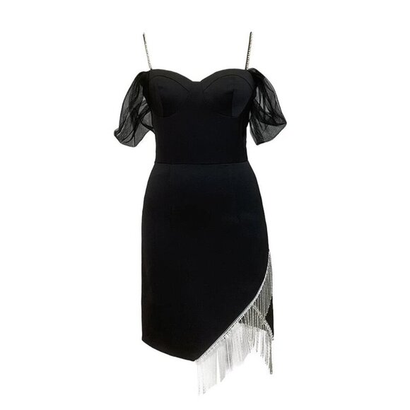 Mini Rhinestone Dress - Picture 2 of 6